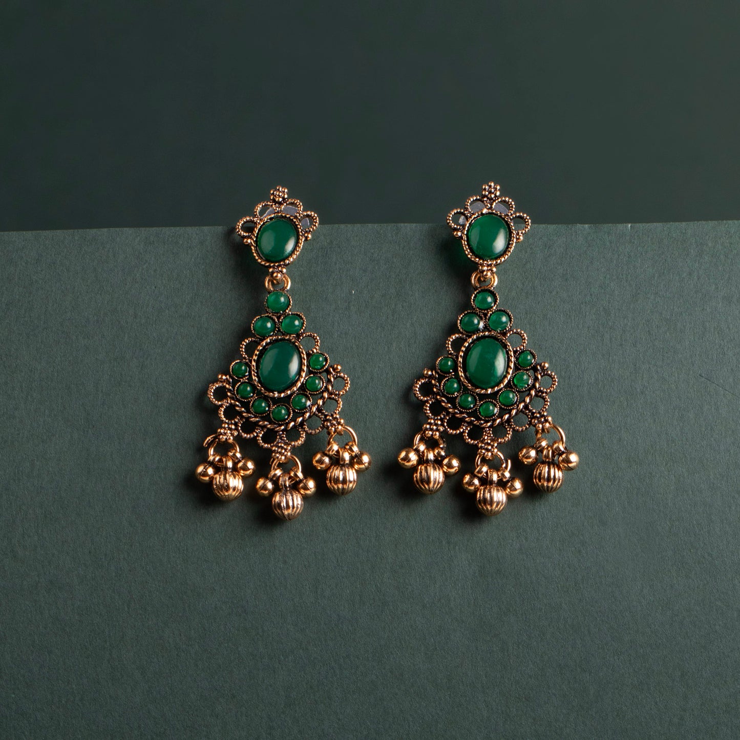 Oxidised Earrings E441