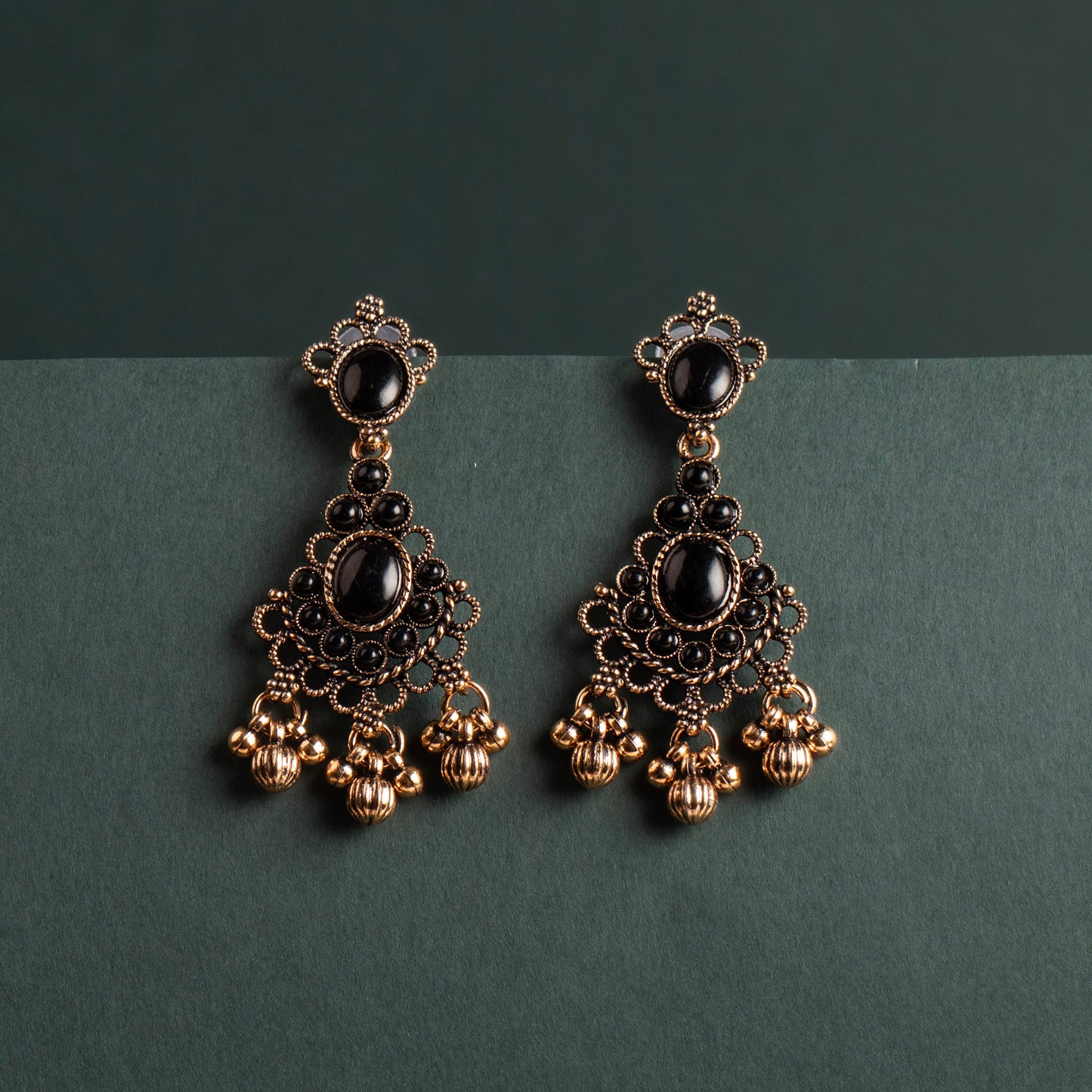 Oxidised Earrings E441