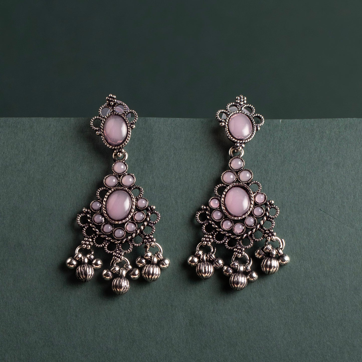 Oxidised Earrings E441