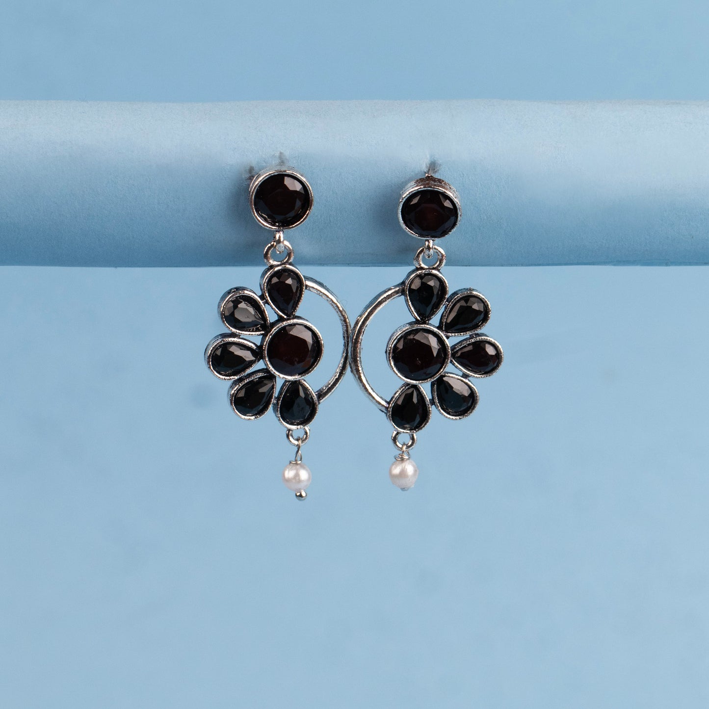 Oxidised Earrings E013
