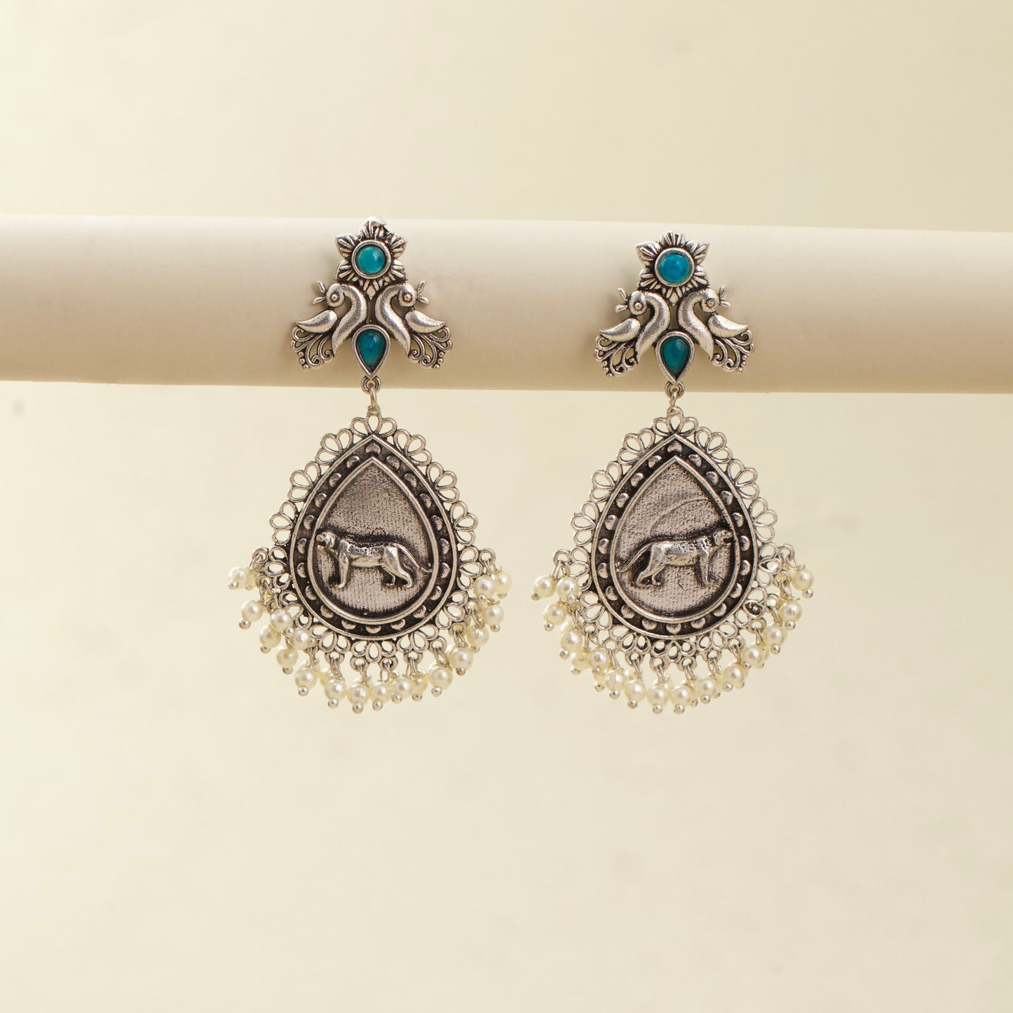 Oxidised Earrings E198