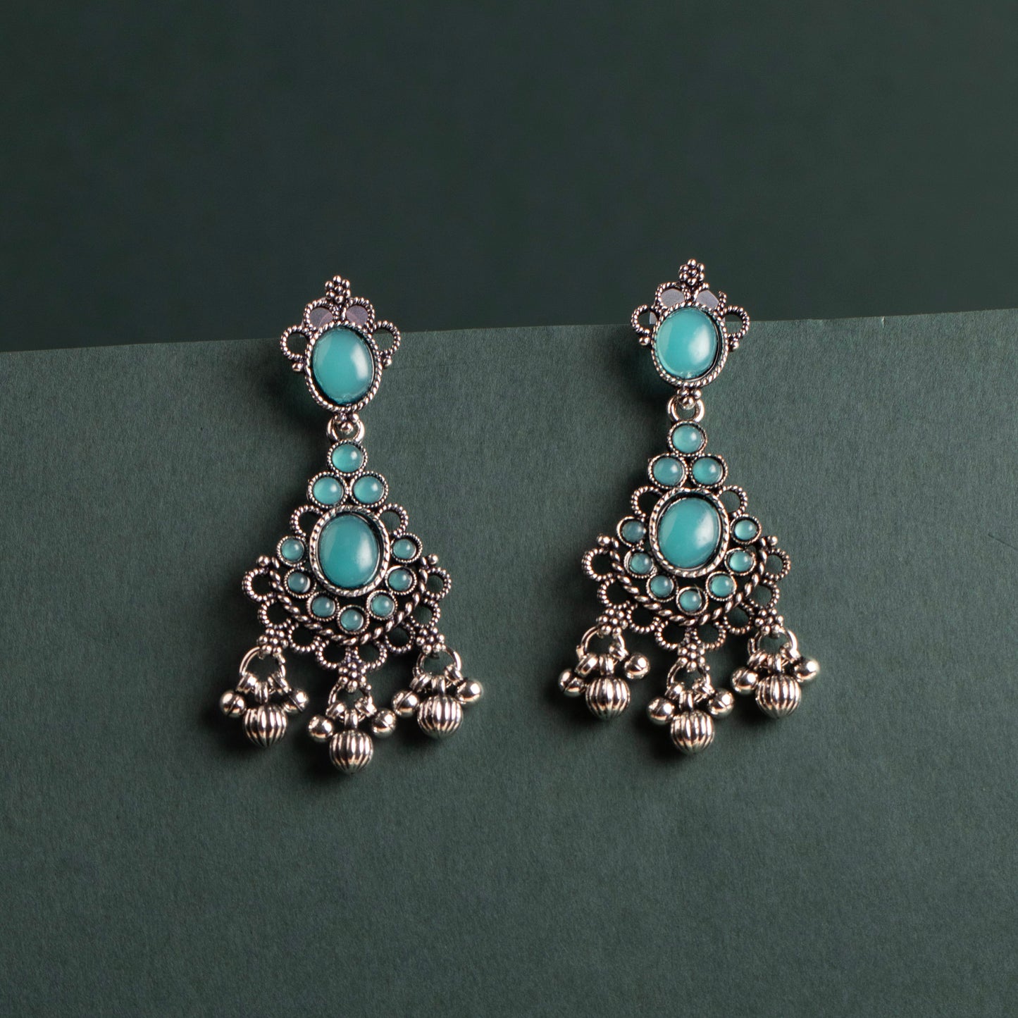 Oxidised Earrings E441