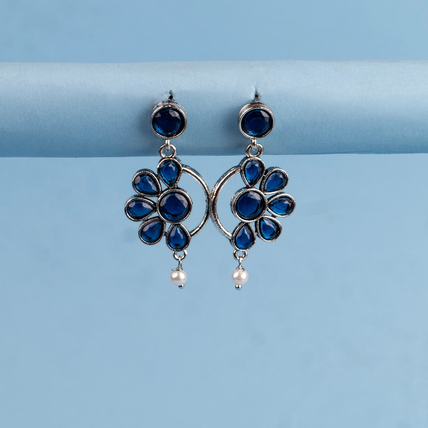 Oxidised Earrings E013