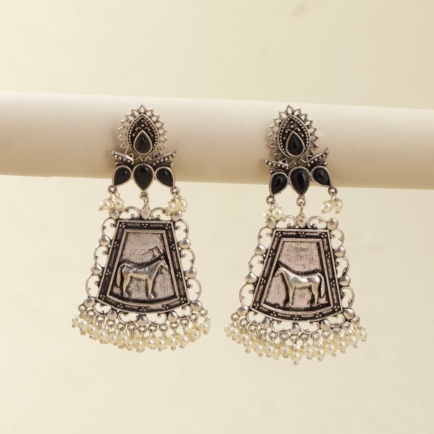 Oxidised Earrings E203