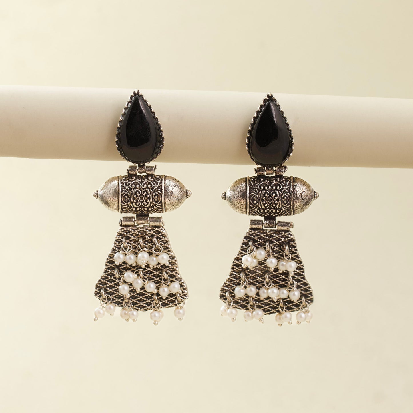 Oxidised Earrings E204