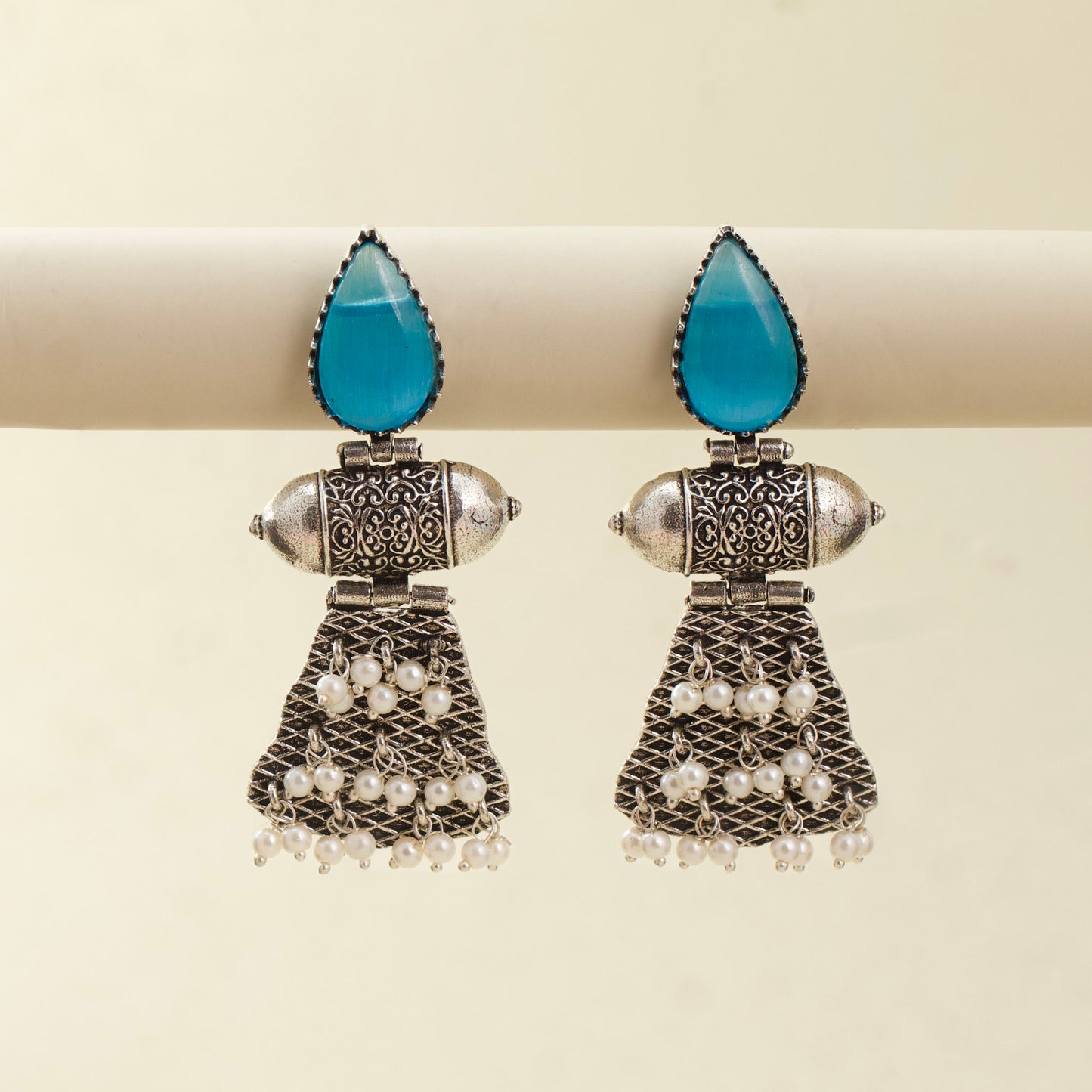 Oxidised Earrings E204