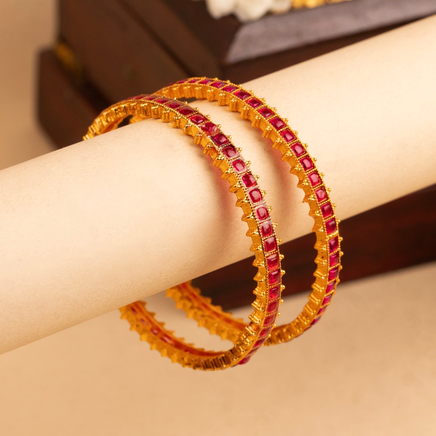 Antique Bangle B322( 2 piece)
