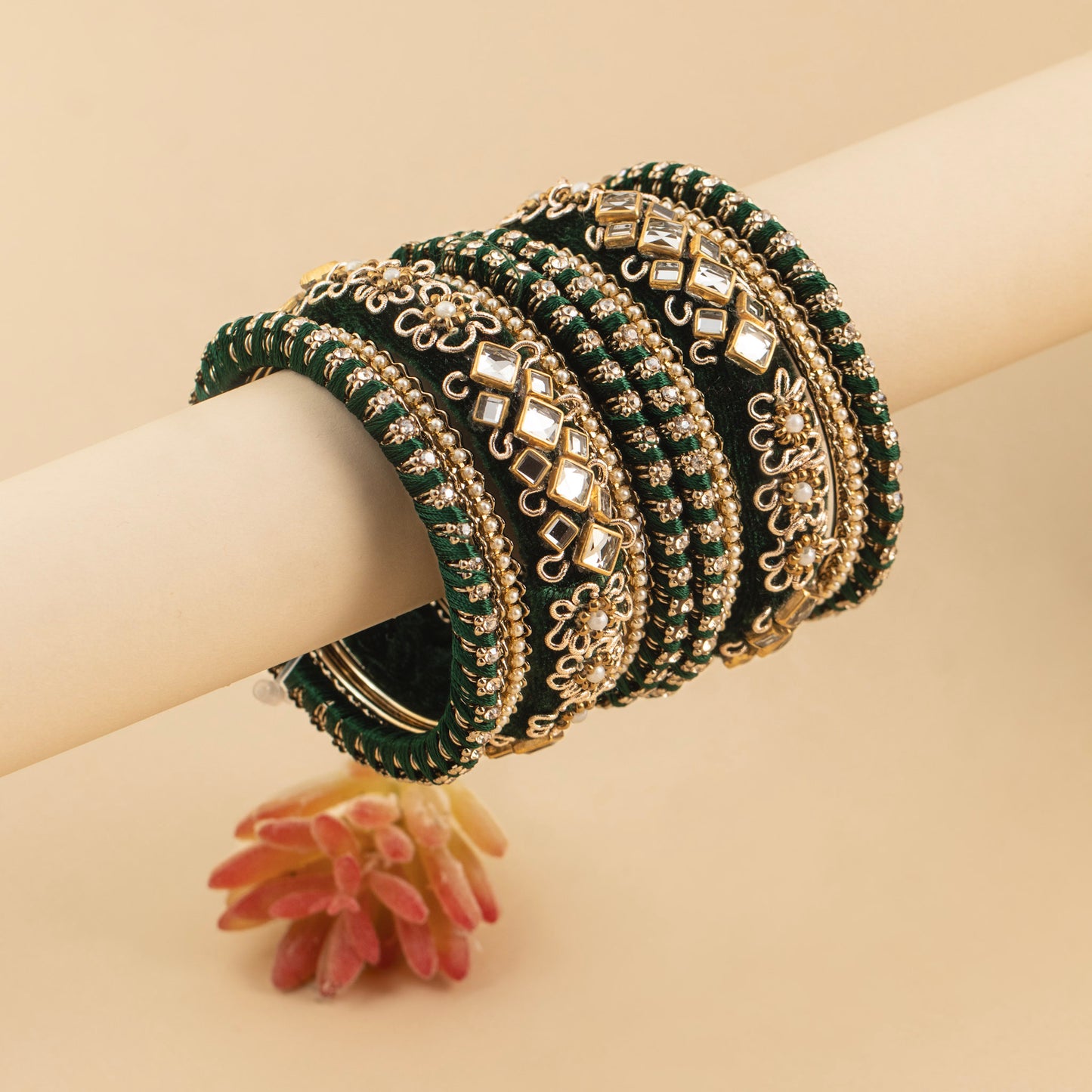 Fancy Bangles B113 ( 10 piece)