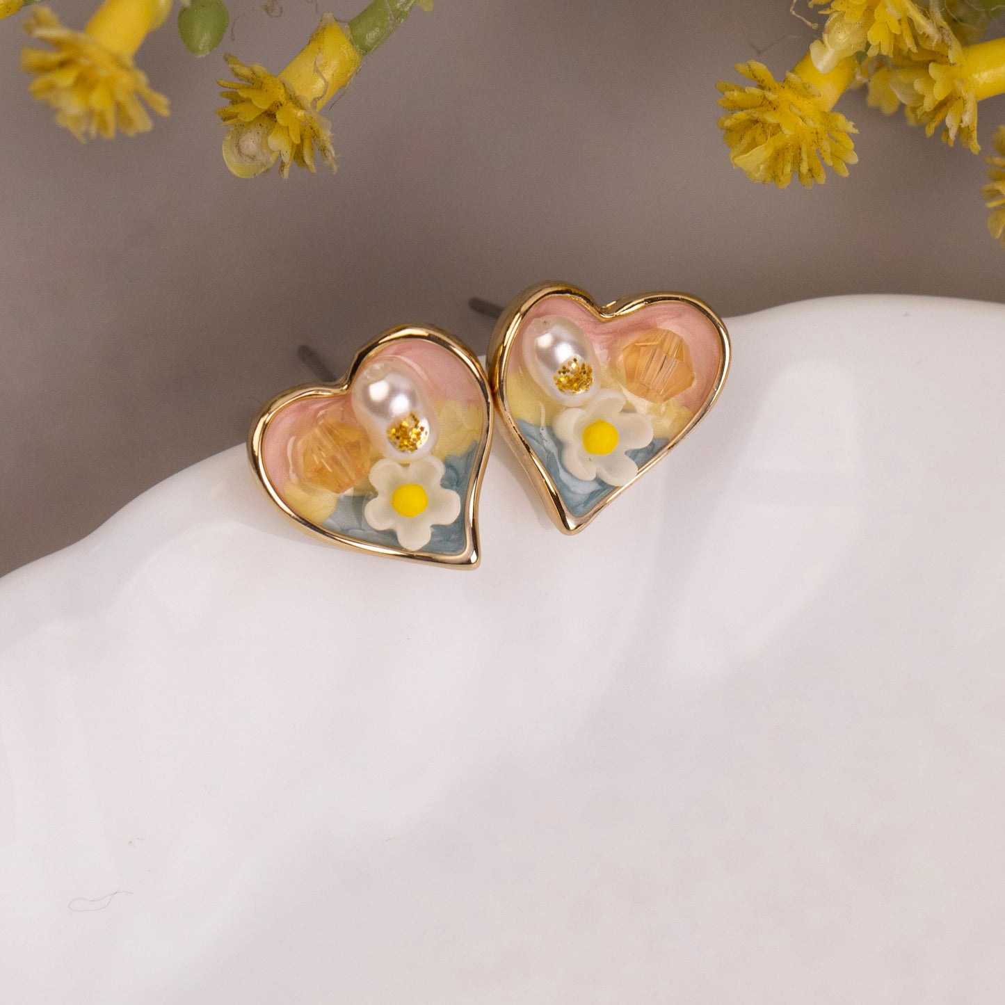 Stud Earrings E232