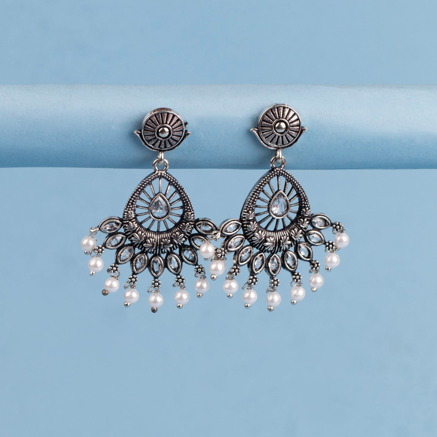 Oxidised Earrings E581