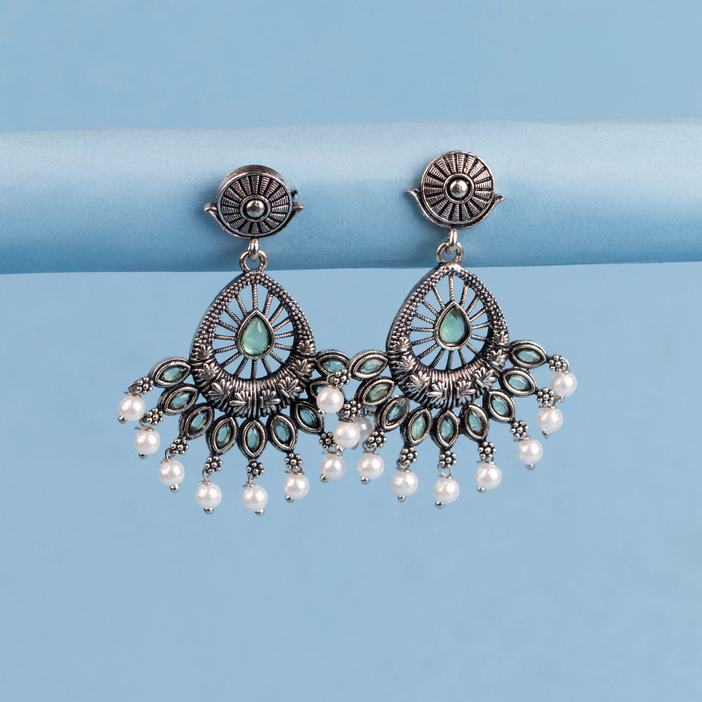 Oxidised Earrings E581