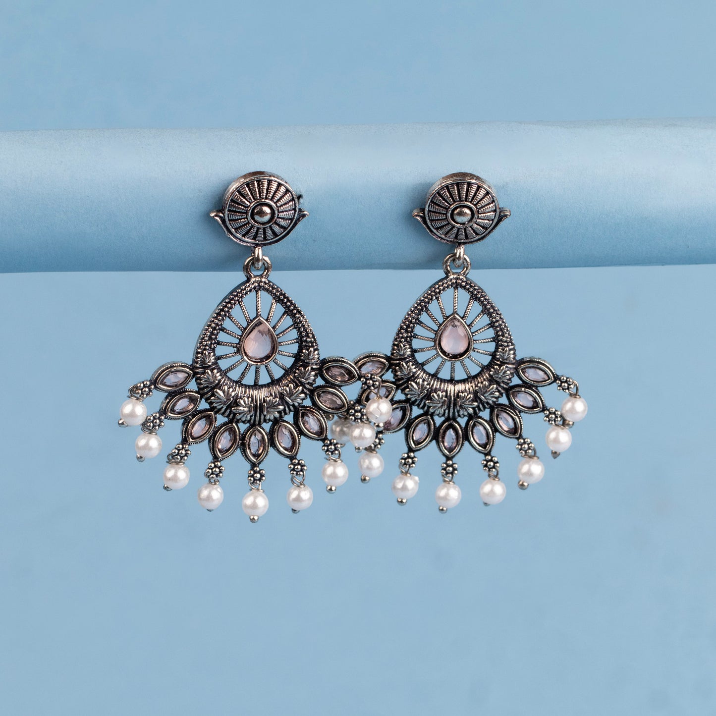 Oxidised Earrings E581