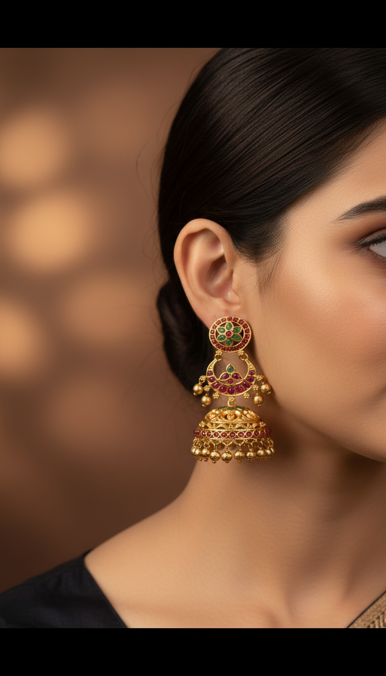 Premium Antique Earrings E722