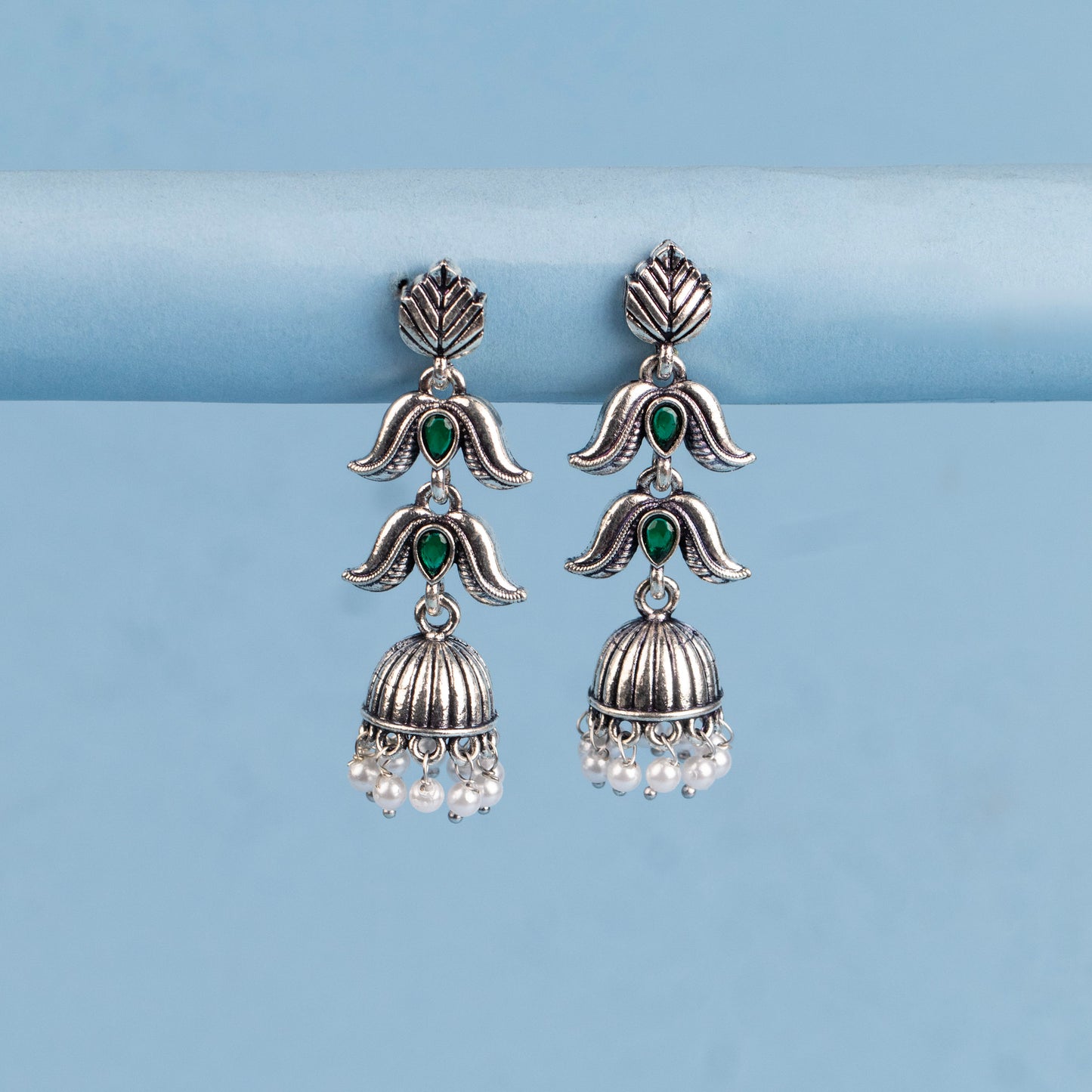 Oxidised Earrings E009
