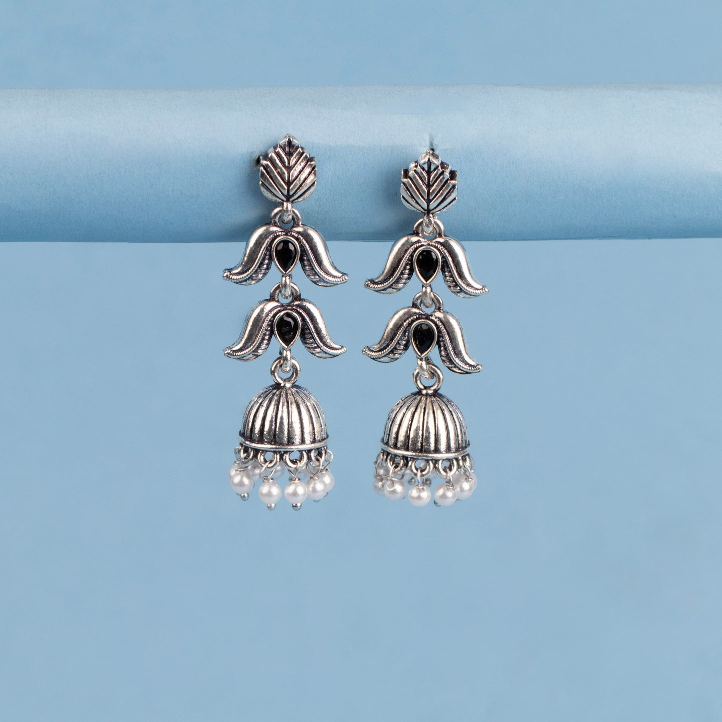 Oxidised Earrings E009