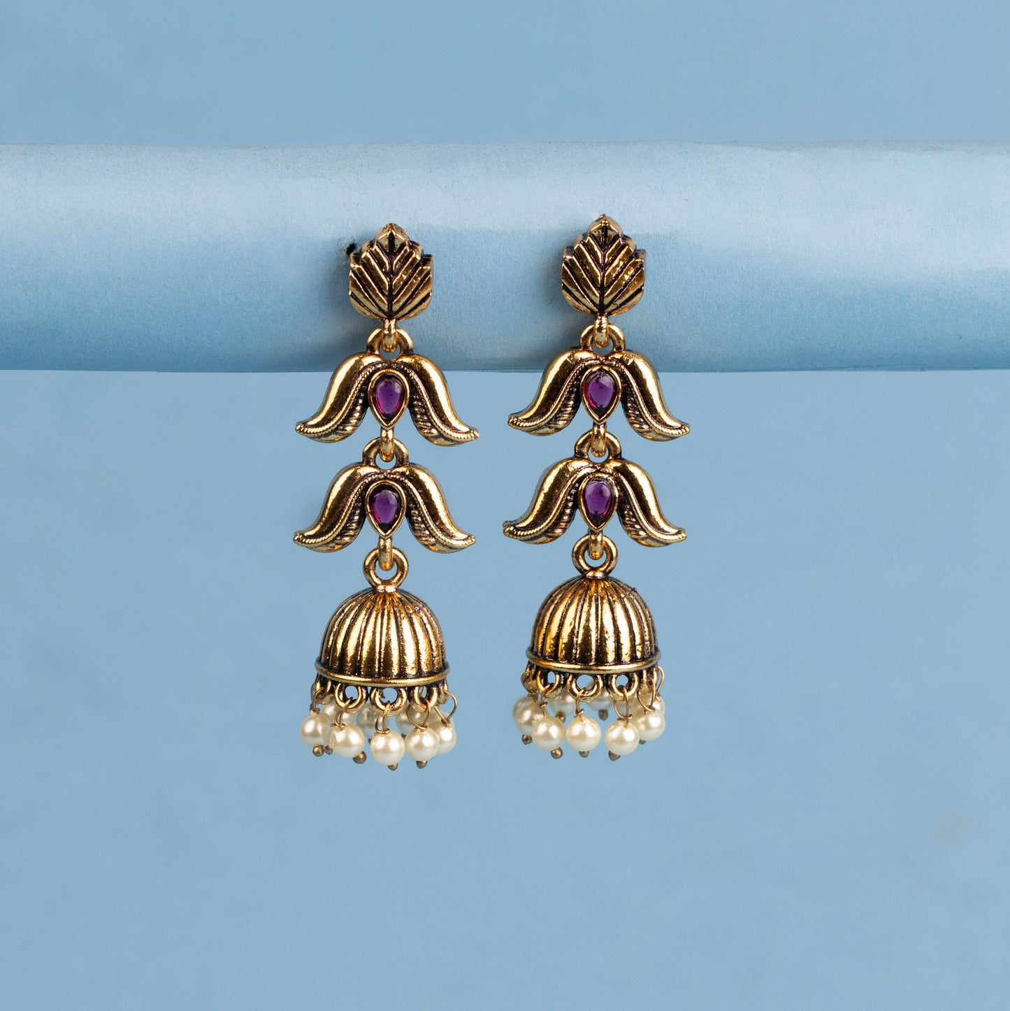 Oxidised Earrings E009