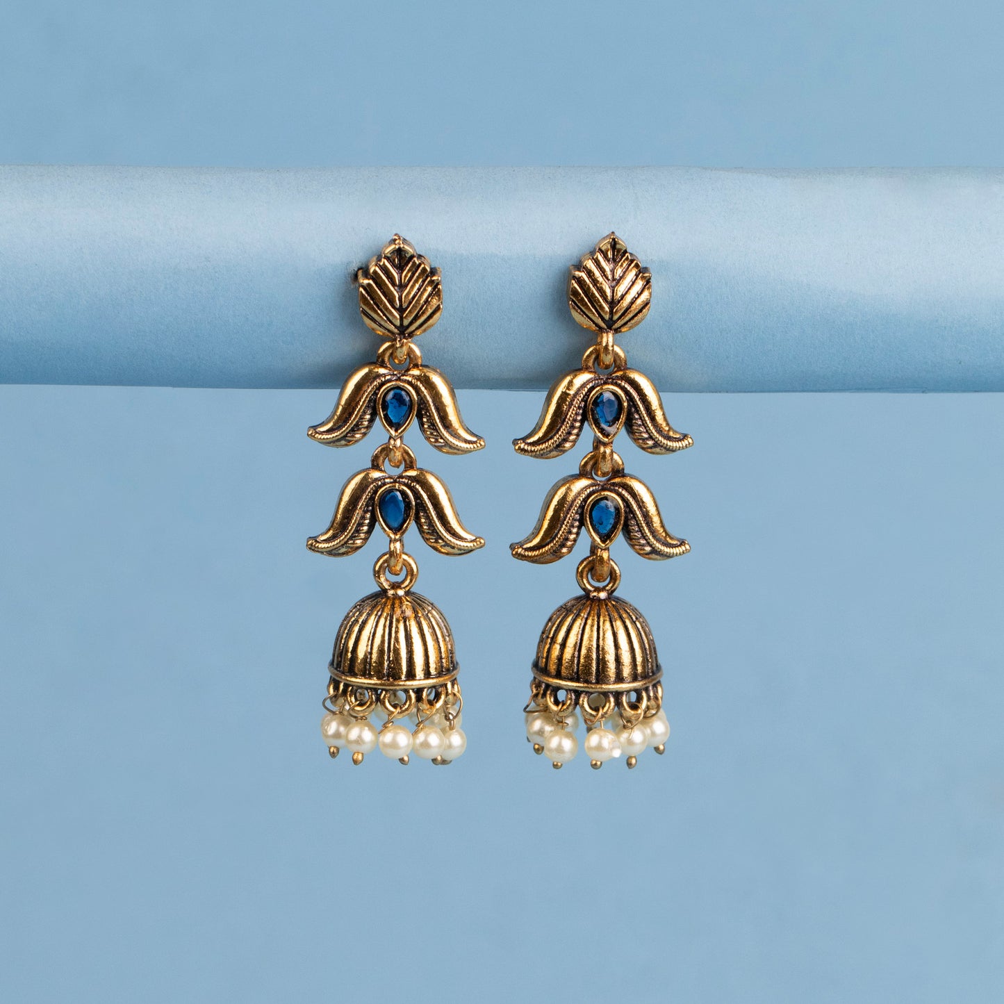 Oxidised Earrings E009