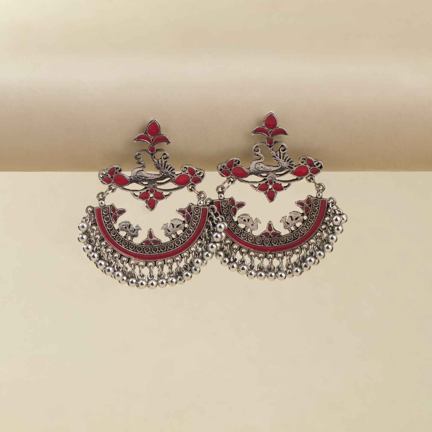 Oxidised Earrings E94