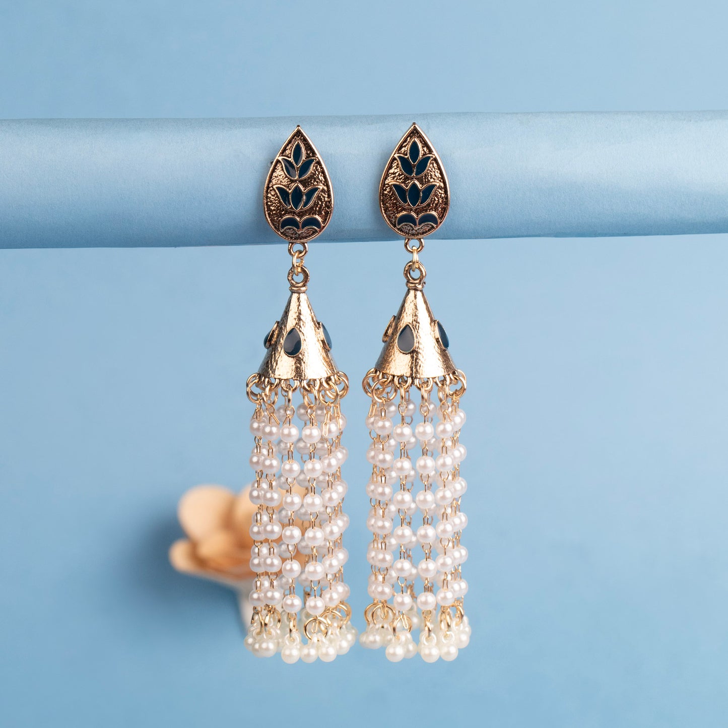 Oxidised Earrings E603