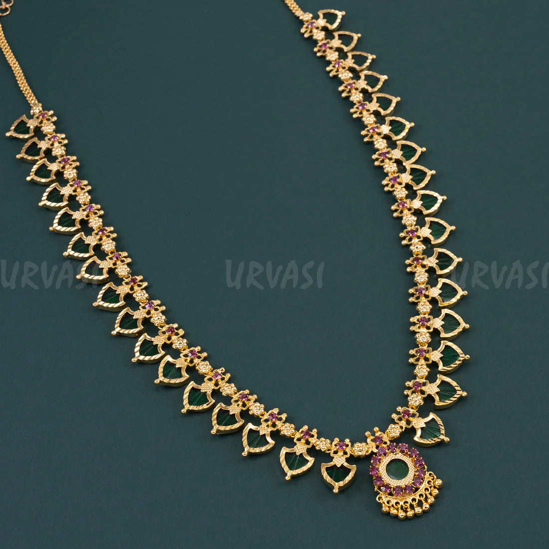 Premium Palakka Necklace 305