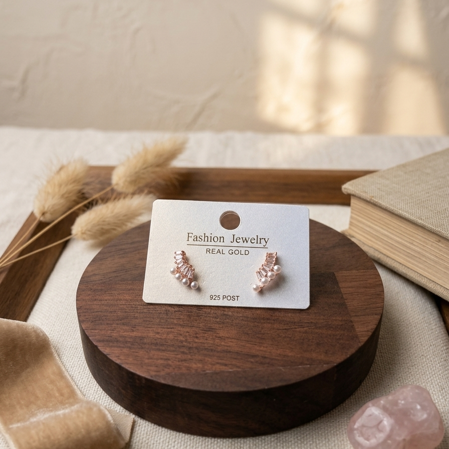 Stud Earrings E875