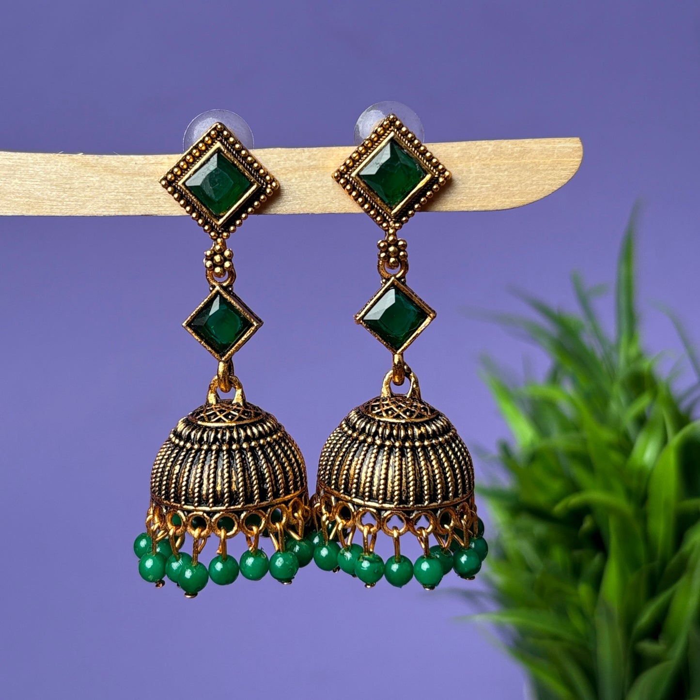 Oxidised Earrings E138