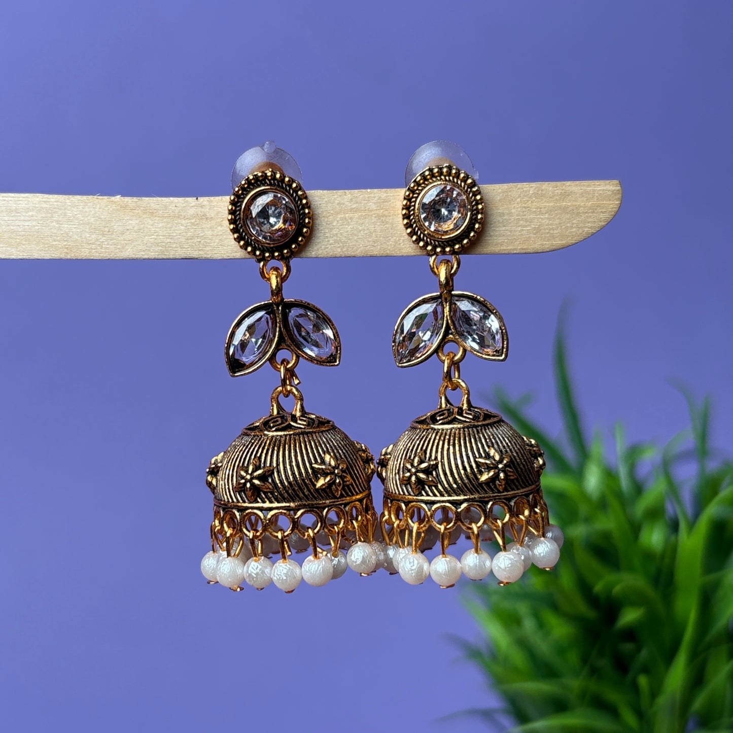 Oxidised Earrings E140