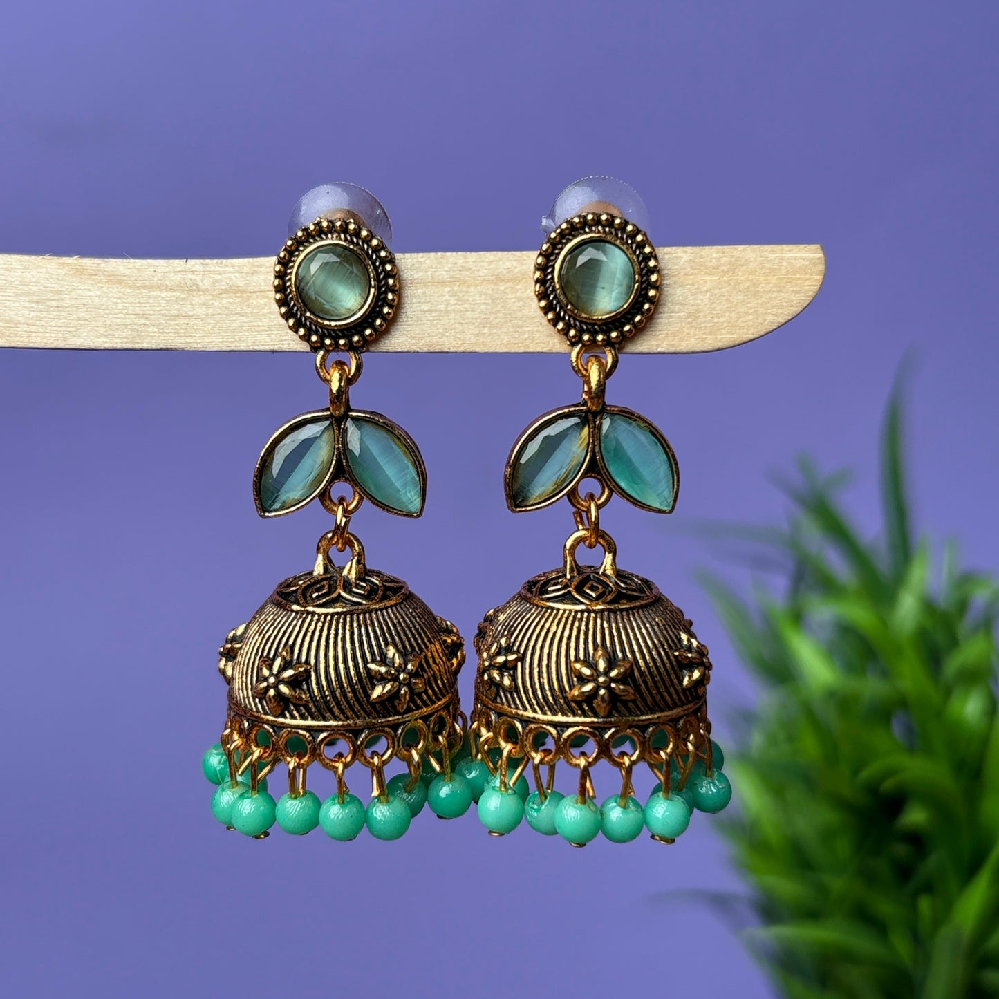 Oxidised Earrings E140