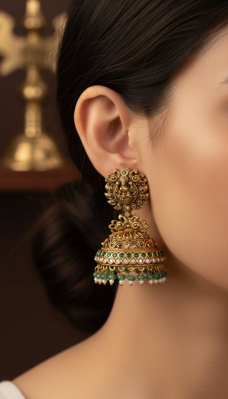 Premium Antique Earrings E467