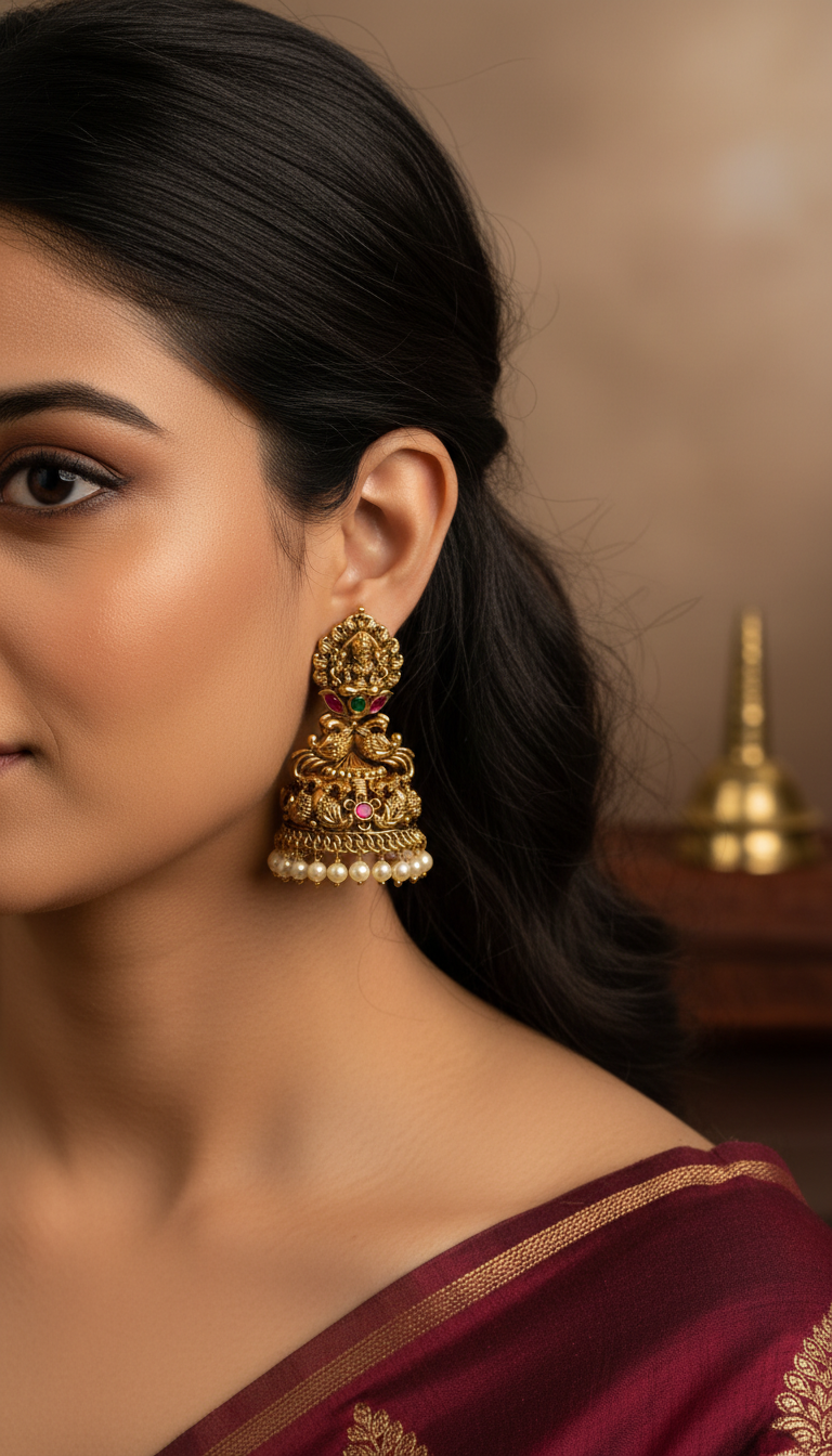 Premium Antique Earrings E724