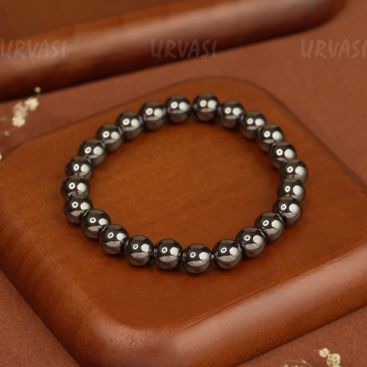 Hand-Made Precious Hematite Bracelet BR107