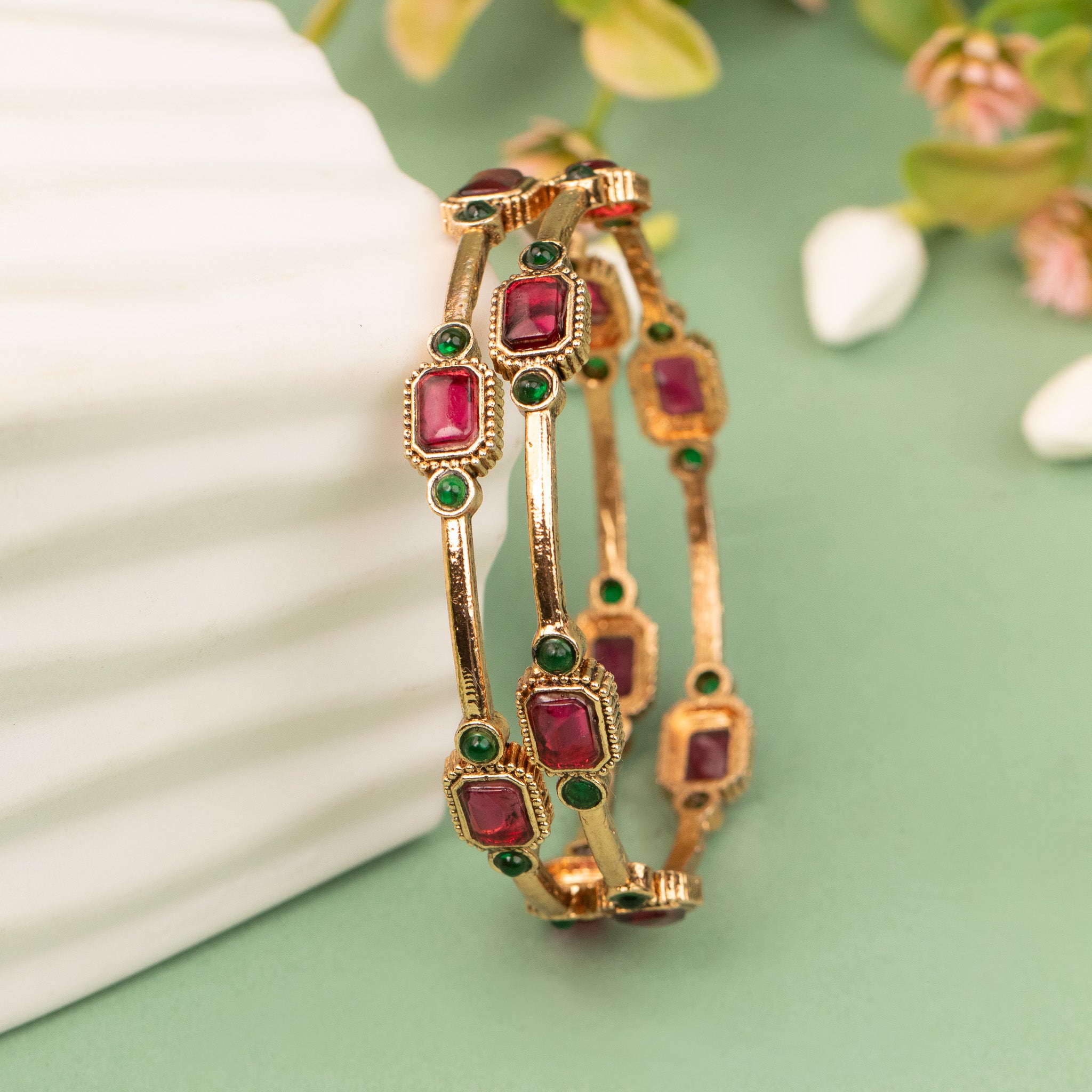 Antique Bangle B607 (2 Piece) – Urvasi ladies novelty