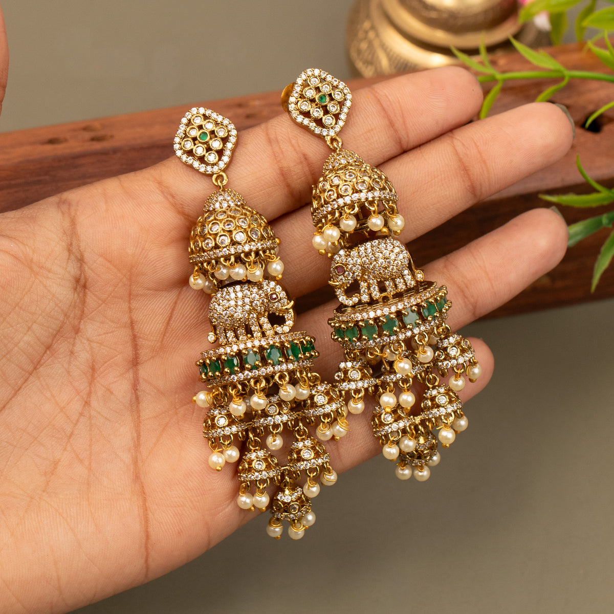 Premium Antique Earrings E1335