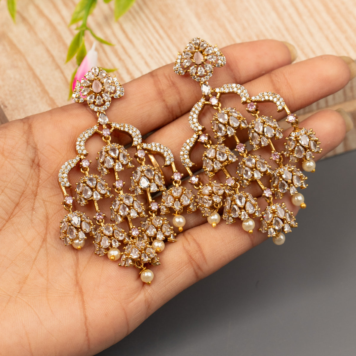 AD Hanging Earrings E1404