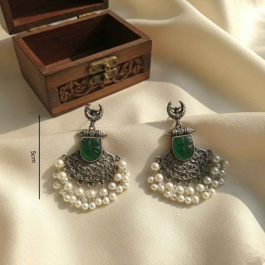 Oxidised Earrings E780