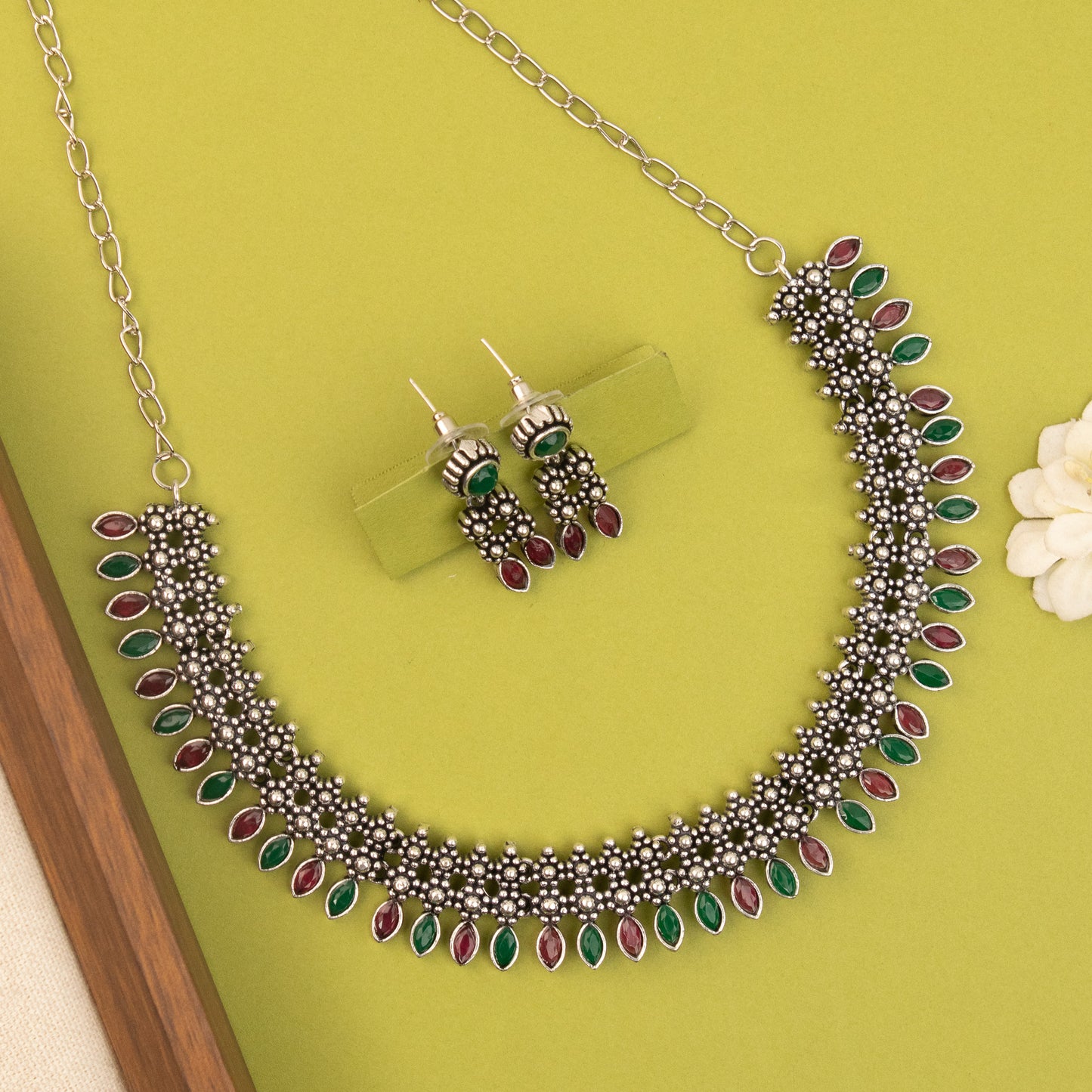 Oxidised Necklace 1479