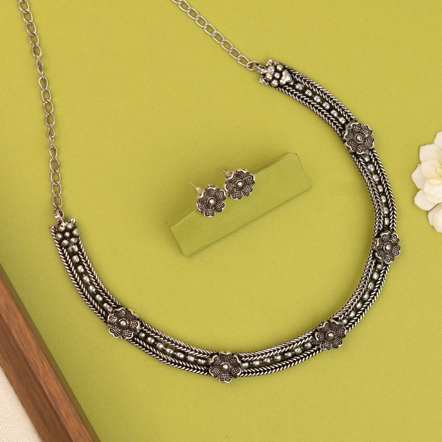 Oxidised Necklace 1475