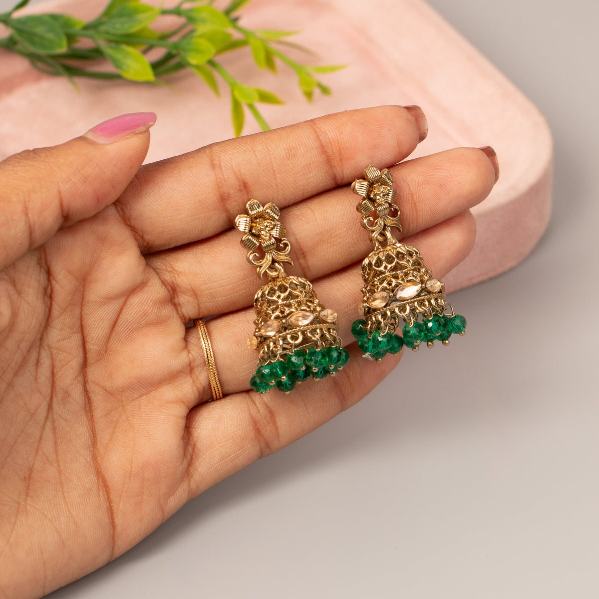 Fancy jumkha Earrings E1595