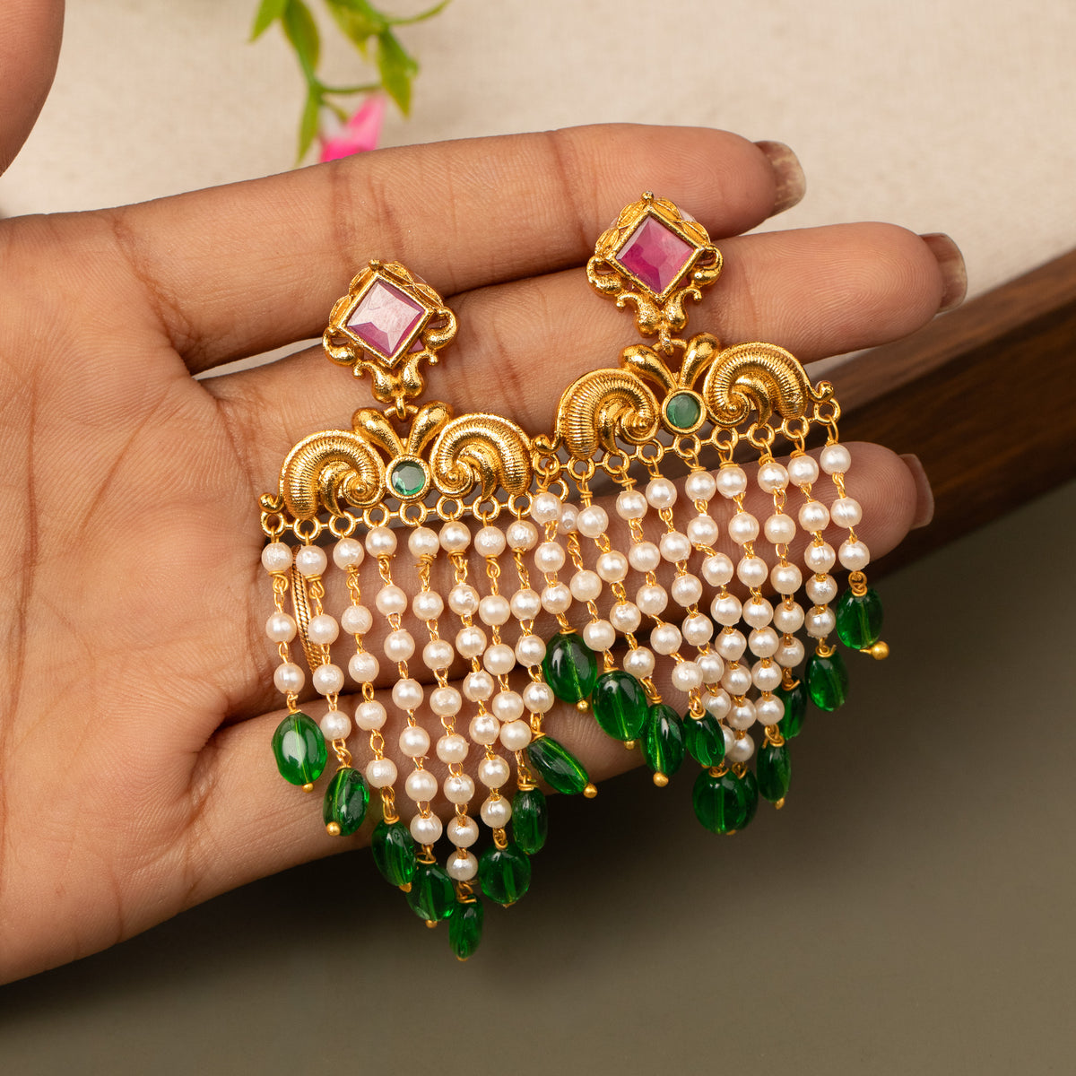 Antique Earrings E1622