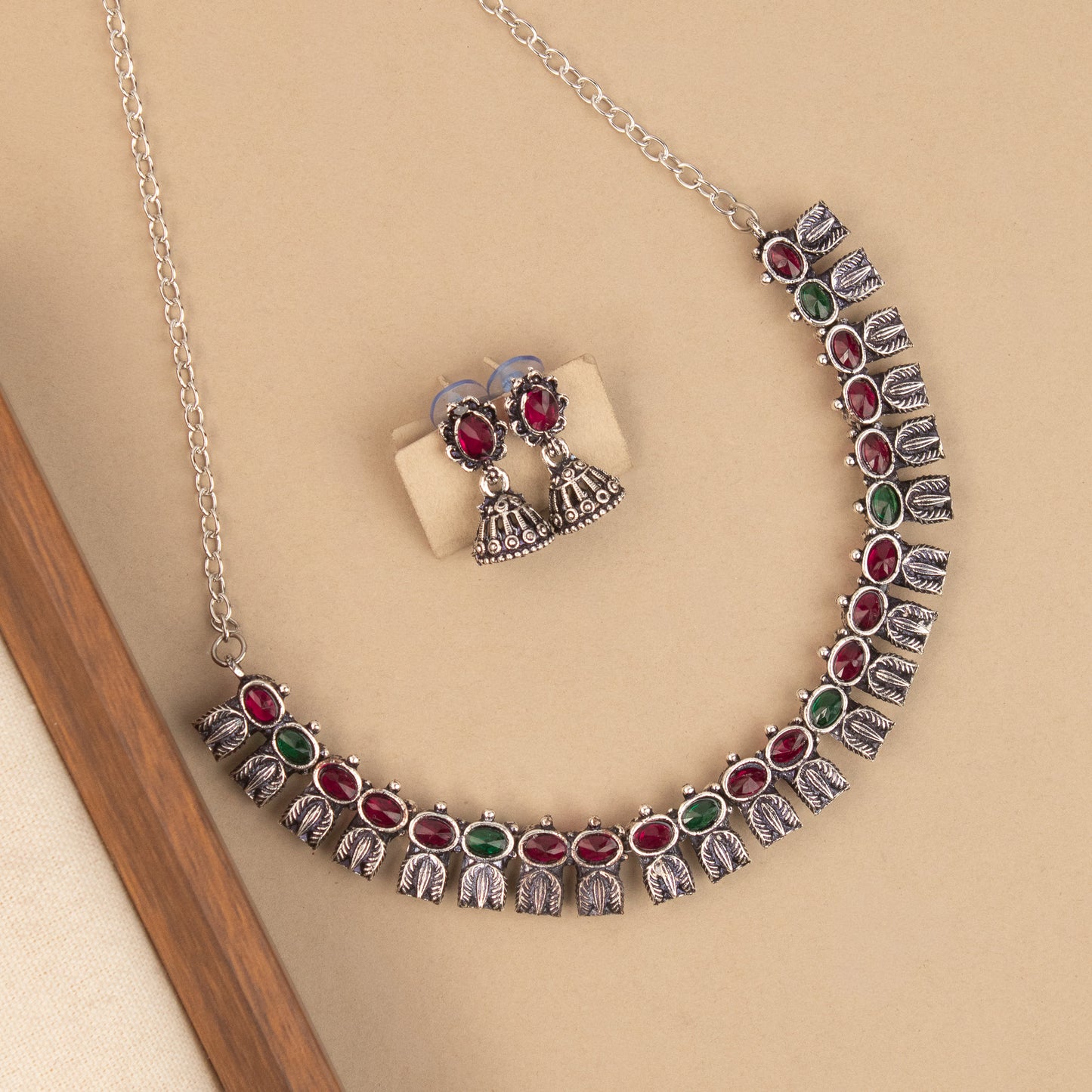 Oxidised Necklace 223