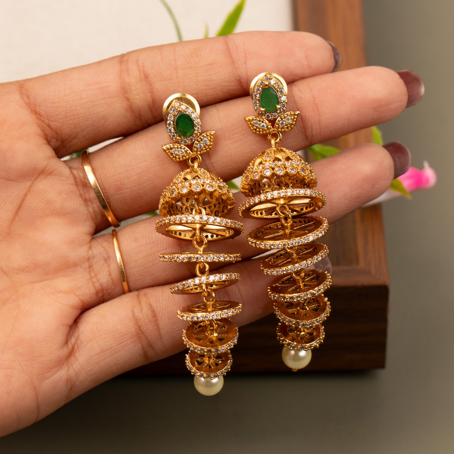 Antique Earrings E1163