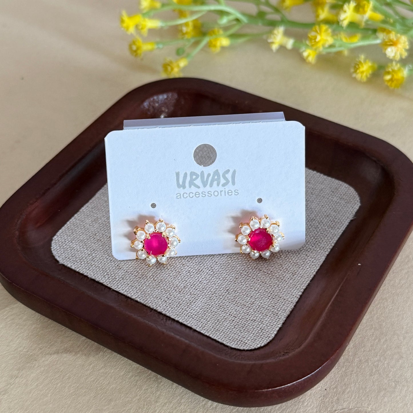 Navaratna Stud Earrings E364