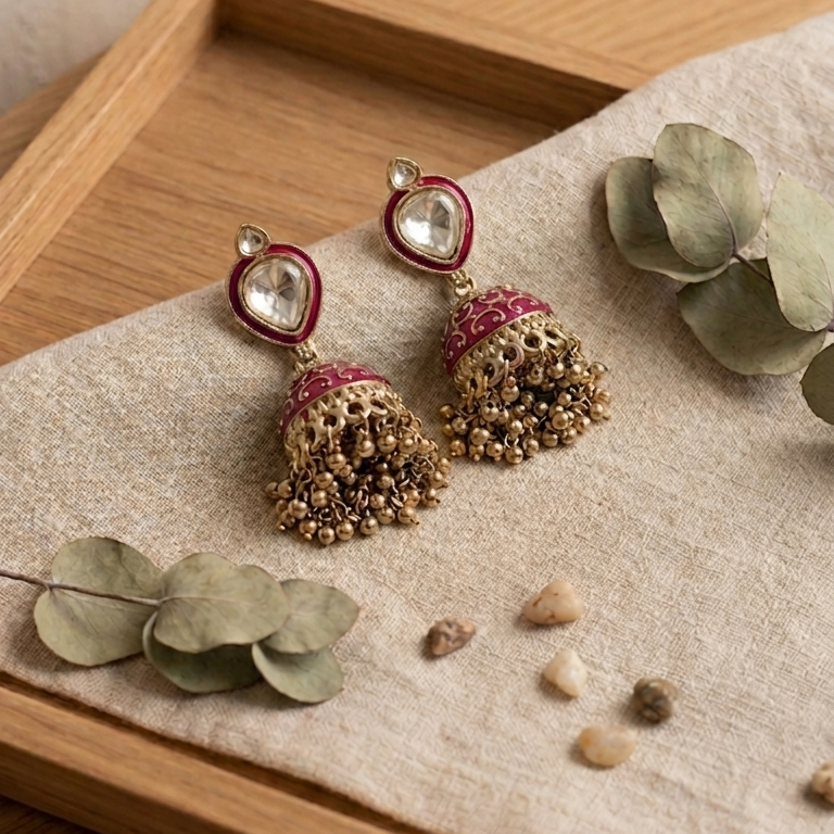 Mehandi Hanging Earrings E1209