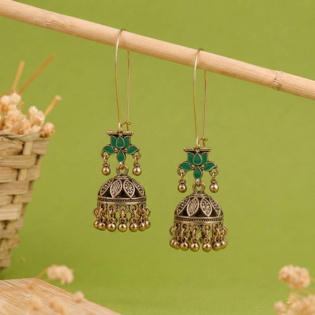 Long Hook Closure Hanging Earrings E1309