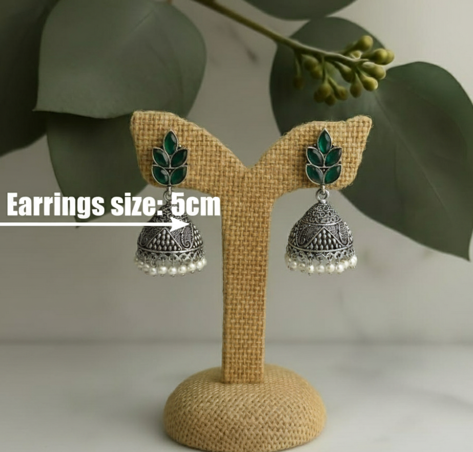 Oxidised Earrings E170