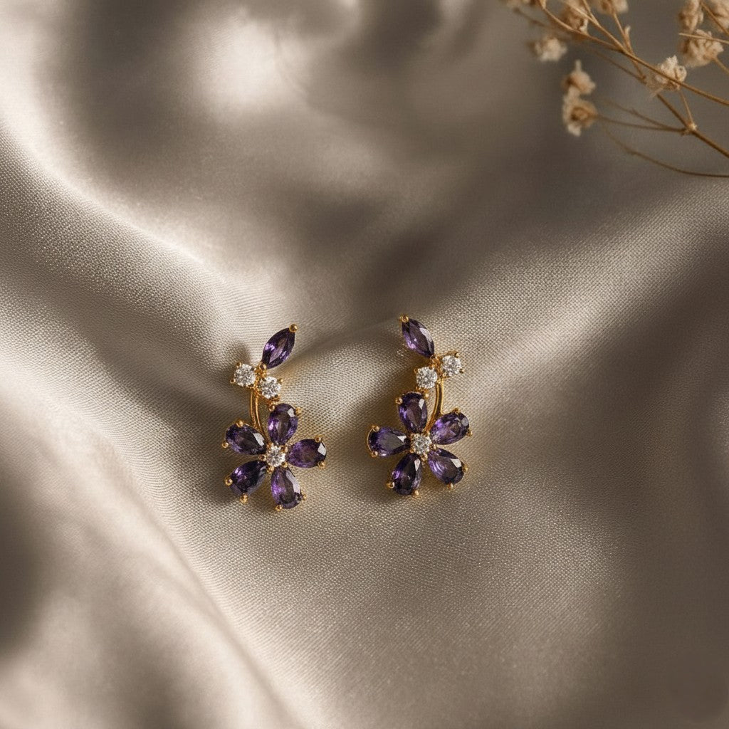 Stud Earrings E431