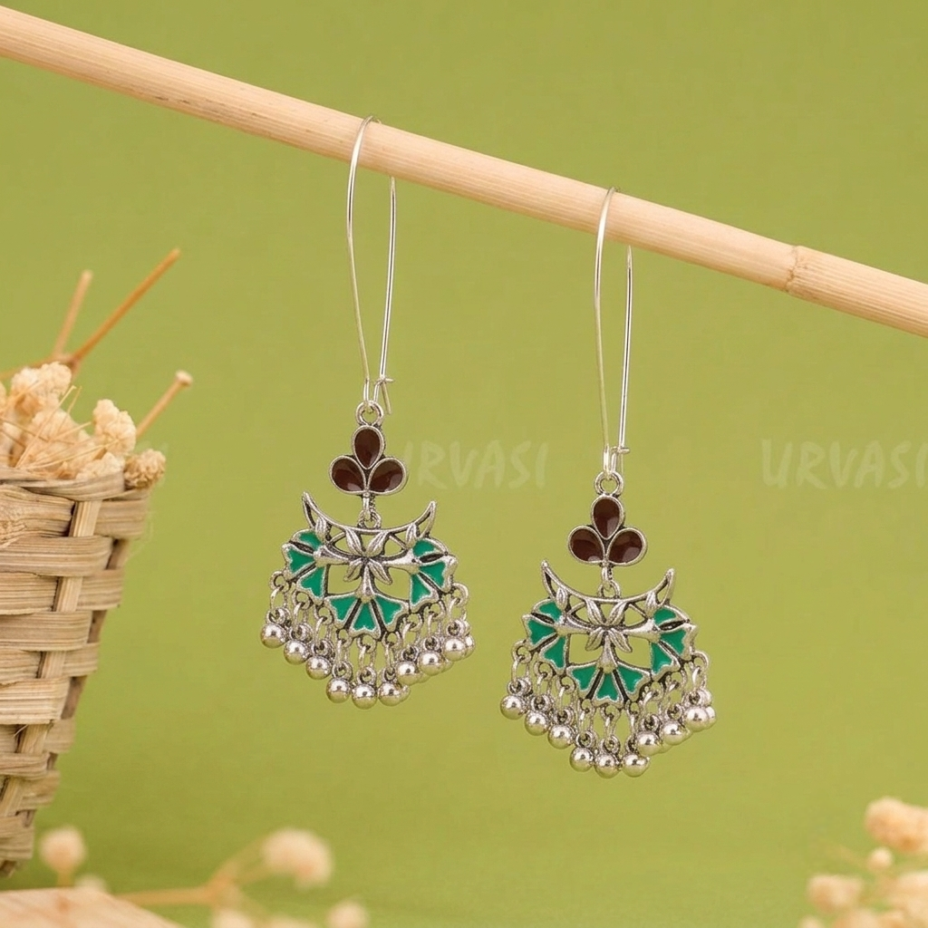 Long Hook Closure Hanging Earrings E1290