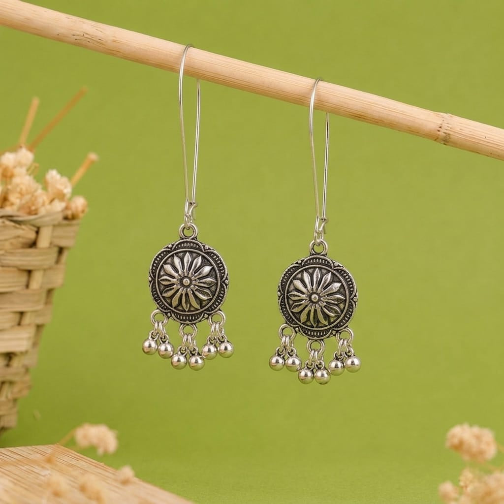 Long Hook Closure Hanging Earrings E1287