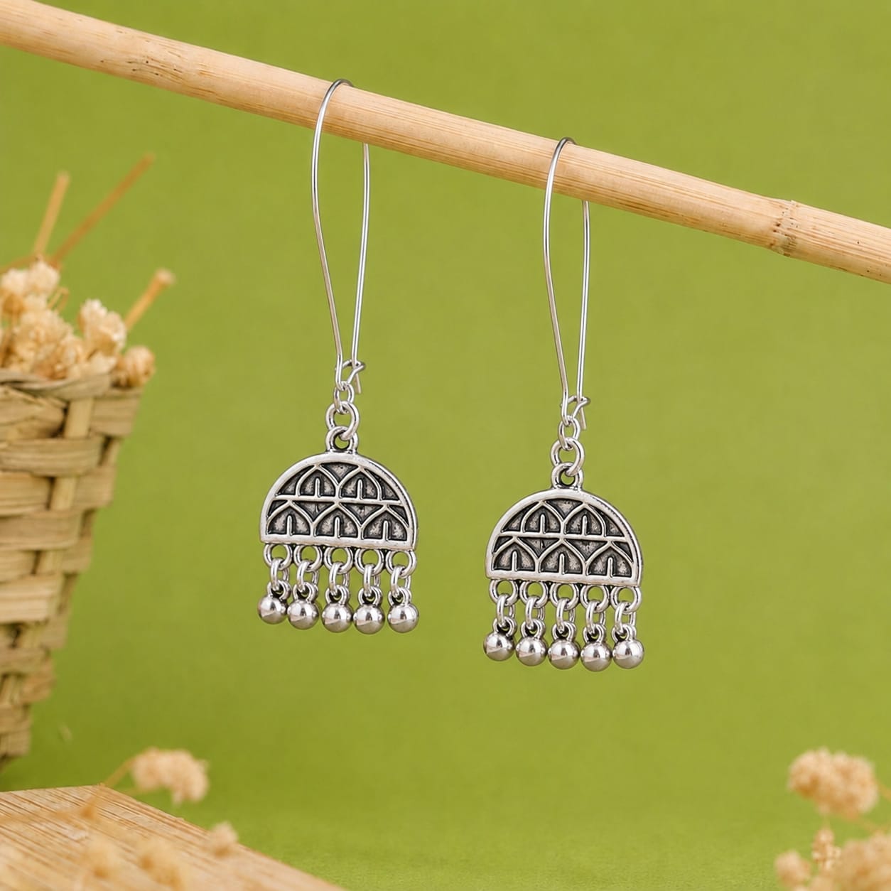 Long Hook Closure Hanging Earrings E1288