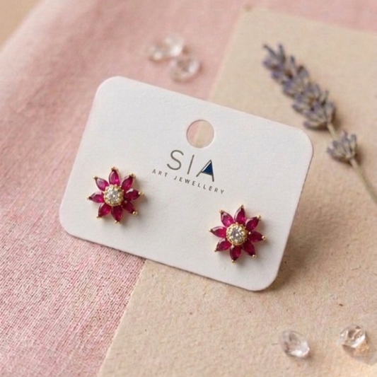 Navaratna Stud Earrings E1078